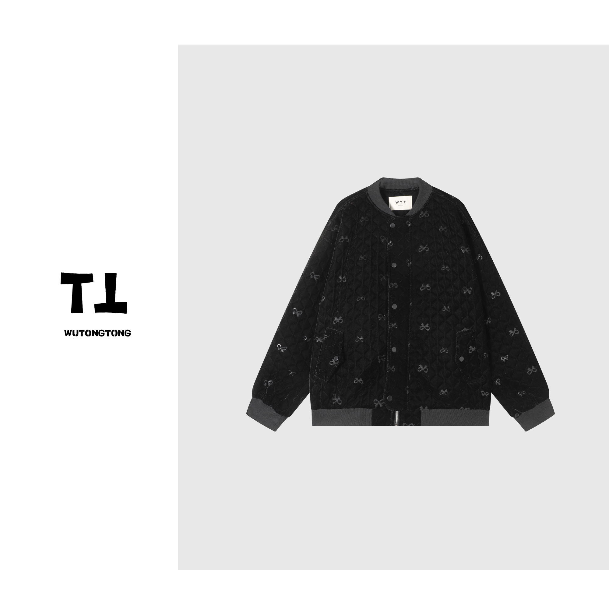 Velvet Printed Thick Long-Sleeve Cotton Coat for Women - Retro Korean Style Warm Winter Jacket