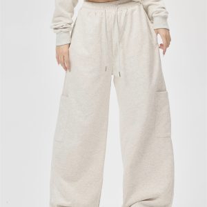 Versatile American Retro Fashion Slim-Fit Letter Print Short Hoodie and Pants Set for Women - Casual Sportswear Y2K Style