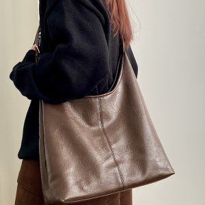 Versatile Large Capacity Tote Bag for Women - Stylish Shoulder & Crossbody Bag for Spring and Summer, Trendy Niche Design