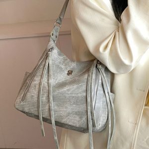 Versatile Women's Large Capacity Tote Bag, Crossbody Style for Summer 2024, Ideal for College Students and Commuting