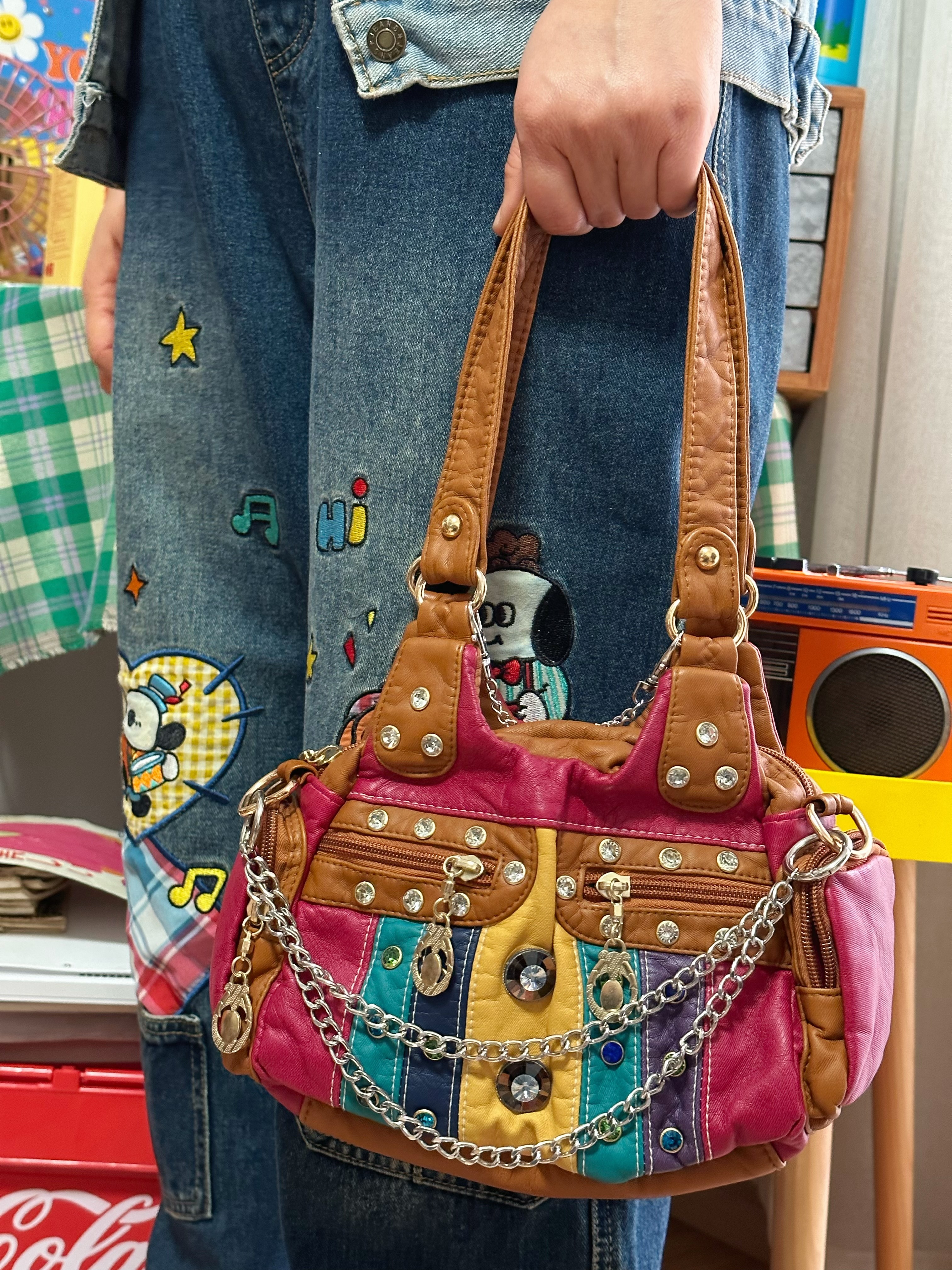 Vintage Casual Shoulder Crossbody Handbag for Women - Versatile Retro Tote Bag Perfect for Autumn and Winter Style