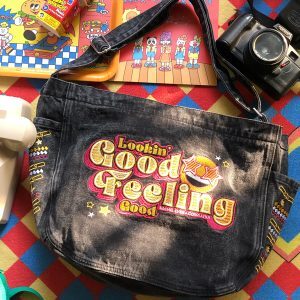 Vintage Denim Shoulder Crossbody Bag - Large Capacity Commuter Bag for Students, Versatile Spring and Summer Style