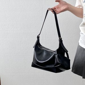 Vintage High-End Women's Underarm Bag - Versatile Handheld Crossbody Shoulder Bag for Chic Style