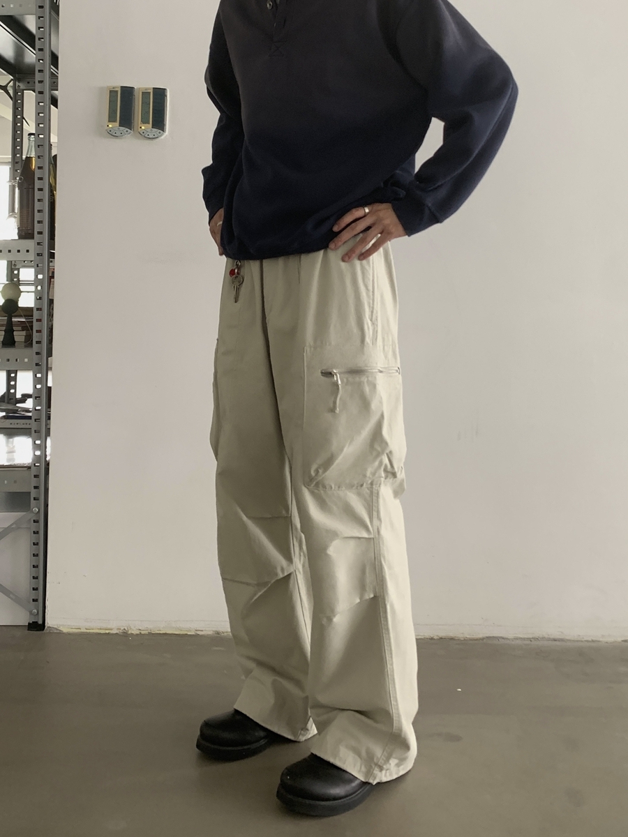 Vintage Washed Loose Straight Work Pants for Men and Women, Oversized Casual Long Pants with Pockets, Trendy American Style
