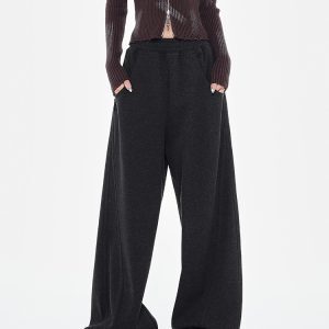 Women's 2025 Spring Casual Banana Pants - Curved Knife & Sickle Design Sports Sweatpants, Trendy Y2K Style