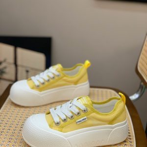 Women's Big-Headed Mesh Breathable Sneakers - Cute Quirky Lightweight Thick-Soled Casual Shoes for Summer 2025