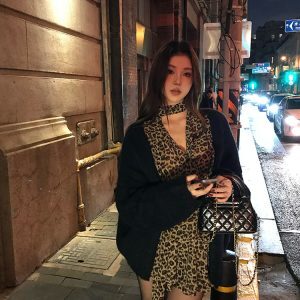Women's Black V-Neck Cardigan - Cozy Loose Fit Long Sleeve Sweater Coat for Autumn and Winter, Versatile Layering Essential