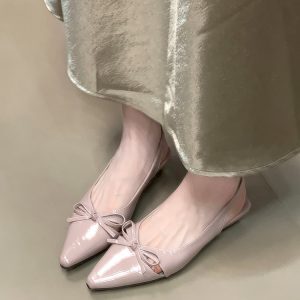 Women's Bow-Tie Open-Toe Sandals - Summer 2025 Niche Design for Skirts - Trendy Fashion Footwear