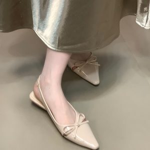 Women's Bow-Tie Open-Toe Sandals - Summer 2025 Niche Design for Skirts - Trendy Fashion Footwear