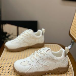 Women's Casual Sneakers - 2025 Summer Thick-Soled Breathable Mesh Street Style Fashion Shoes