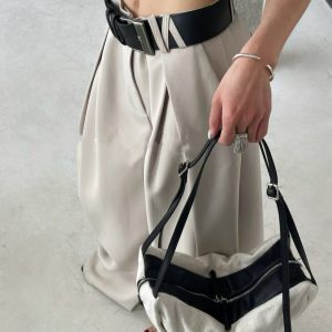 Women's Casual Wanderer Bag - Versatile Cotton Linen Crossbody Shoulder Bag for Spring/Summer 2025 Fashion