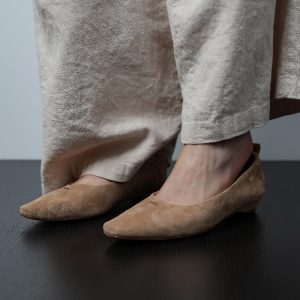 Women's Flat Low-Heeled Driving Shoes with Small Square Toe - Comfortable and Simple Work Shoes for All Seasons