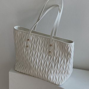 Women's High-End Large Capacity Commuter Tote Bag - Spring/Summer Niche Design Handbag for 2025 Fashion