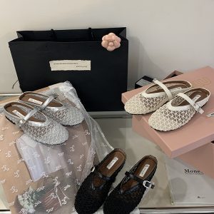 Women's Hollow Mesh Half Slippers - Summer 2025 One-Strap Round Toe Flat Breathable Fishing Net Sandals