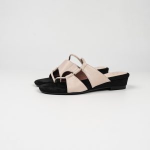 Women's Open-Toe Wedge Sandals - Minimalist Summer Slippers for Vacation, Outdoor Style, and Cool Temperament