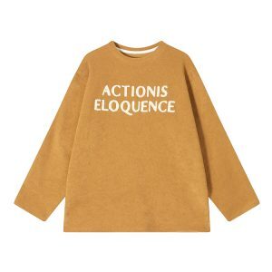 Women's Printed Fleece Round Neck Long Sleeve T-Shirt - Winter Korean Style Versatile Loose Warm Base Layer Top