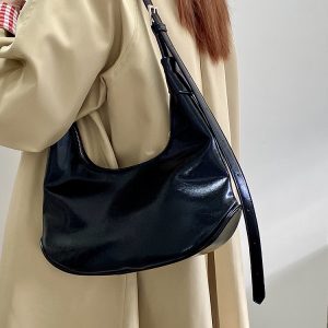 Women's Retro Dumpling Bag - Large Capacity Versatile Shoulder & Crossbody Underarm Bag - Chic 2025 Niche Design