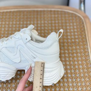 Women’s Retro Thick-Soled Dad Shoes - 6cm Small Size, Breathable Mesh, Genuine Leather, 2025 Spring Casual Sports Footwear
