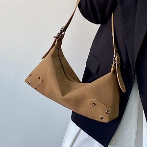 Women's Retro Underarm Bag 2025 - Stylish Versatile Shoulder Crossbody Bag for Spring and Summer Fashion