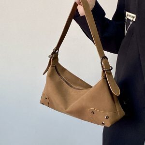 Women's Retro Underarm Bag 2025 - Stylish Versatile Shoulder Crossbody Bag for Spring and Summer Fashion