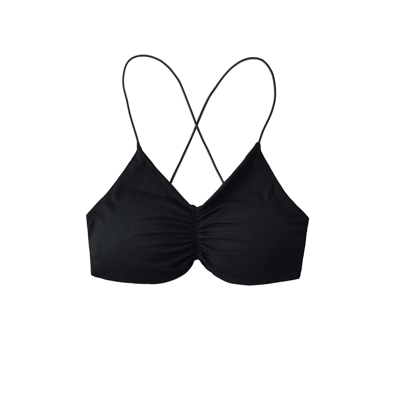 Women's Seamless Basic Bra - Trendy Anti-Exposure Sports Camisole for Jazz Street Dance, Versatile Activewear