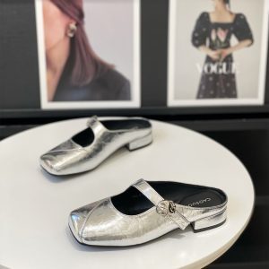 Women's Square-Toed Half Slippers - 2025 Summer Style, Versatile Soft Sole, Low Heel, Elegant and Simple Design
