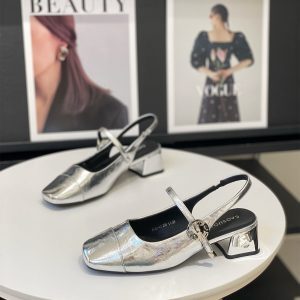 Women's Summer 2025 Fashion Sandals, Elegant Slip-On Chunky Heel Mary Jane Shoes with French Square Toe