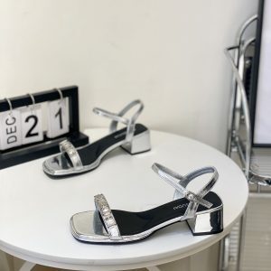 Women's Summer Fairy-Style Open-Toe Square-Toe Chunky-Heeled Roman Sandals with One-Word Buckle - Perfect for Skirts and 2025 Trends