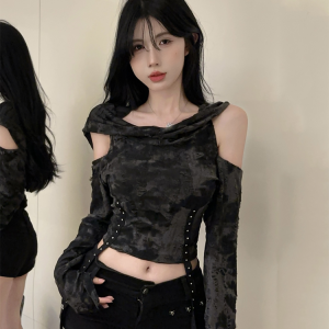 Y2K Dune Wasteland Windbreaker Hoodie for Music Festivals, Jazz Dancing, and K-Pop Style - Sweet and Spicy Design