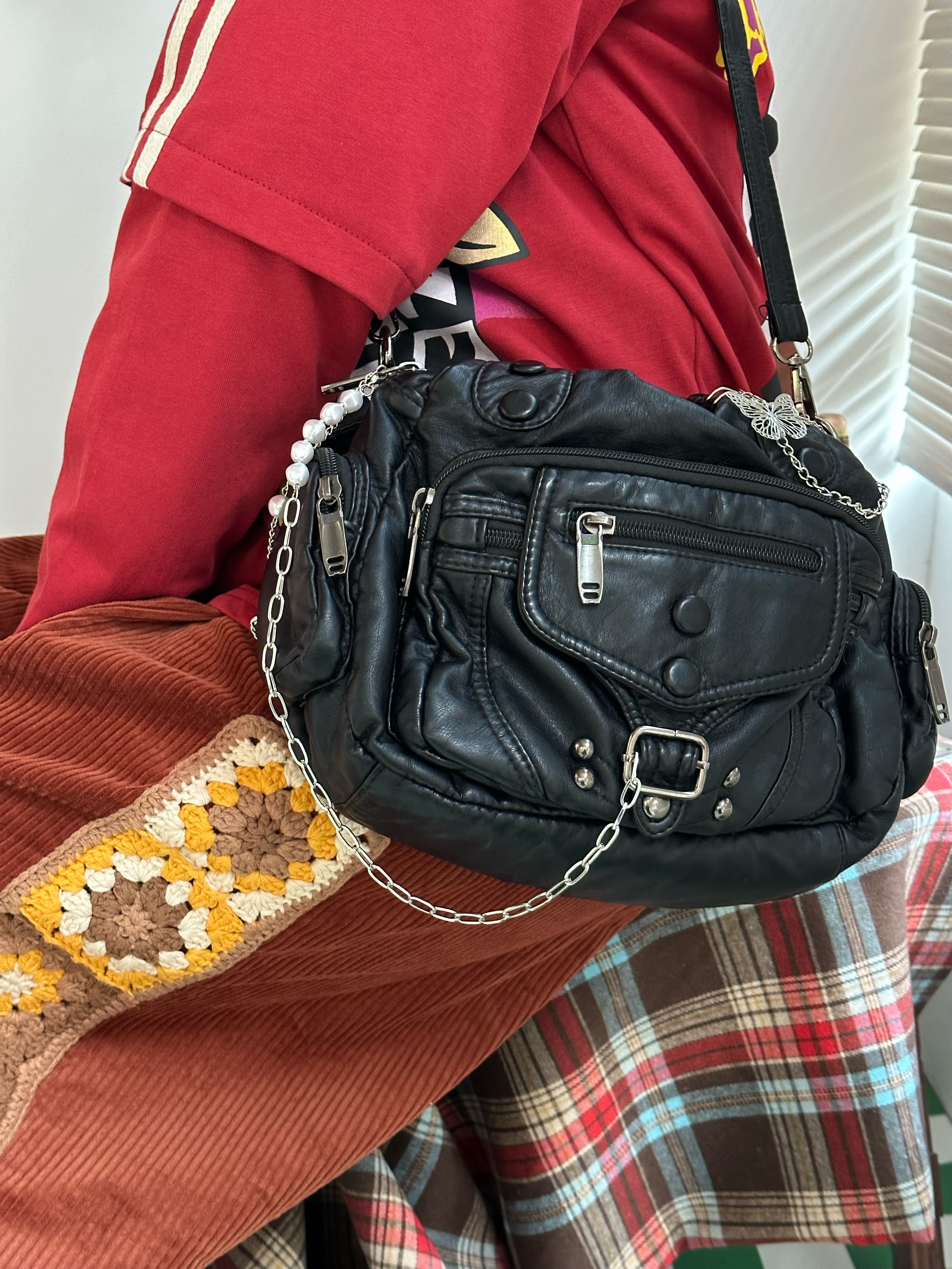 Y2K Retro Women's Shoulder Crossbody Bag - Versatile Large Capacity Spring/Summer Style for Students and Trendsetters