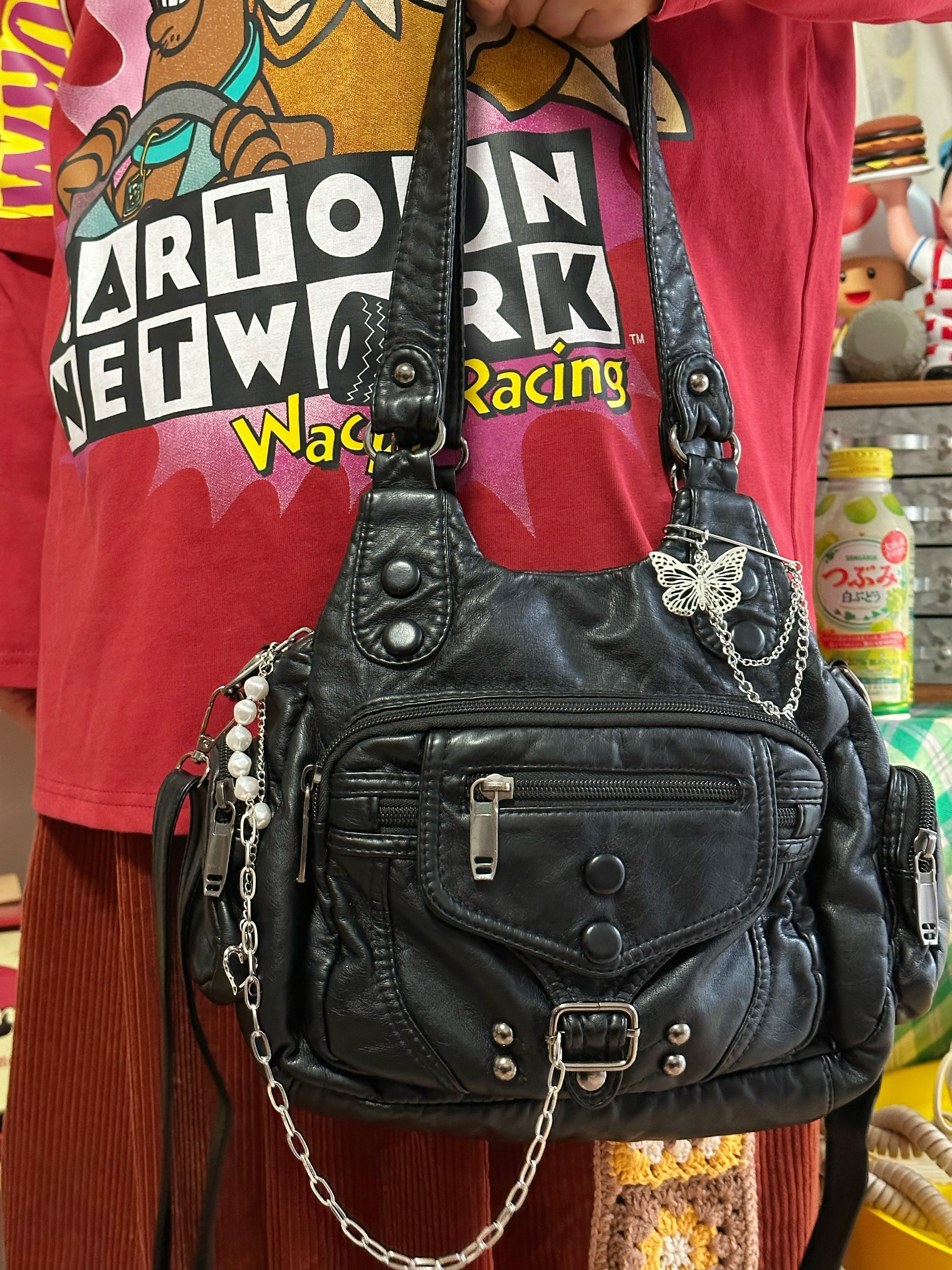 Y2K Retro Women's Shoulder Crossbody Bag - Versatile Large Capacity Spring/Summer Style for Students and Trendsetters