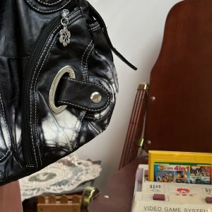 Y2K Tie-Dye Shoulder Crossbody Tote Bag - Retro Versatile Casual Bag for Spring and Summer, Perfect for Students and Spicy Girls