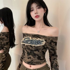 Y2K Women's Jazz Dance T-Shirt - Spicy K-Pop Music Festival Outfit for Early Autumn Wasteland Style