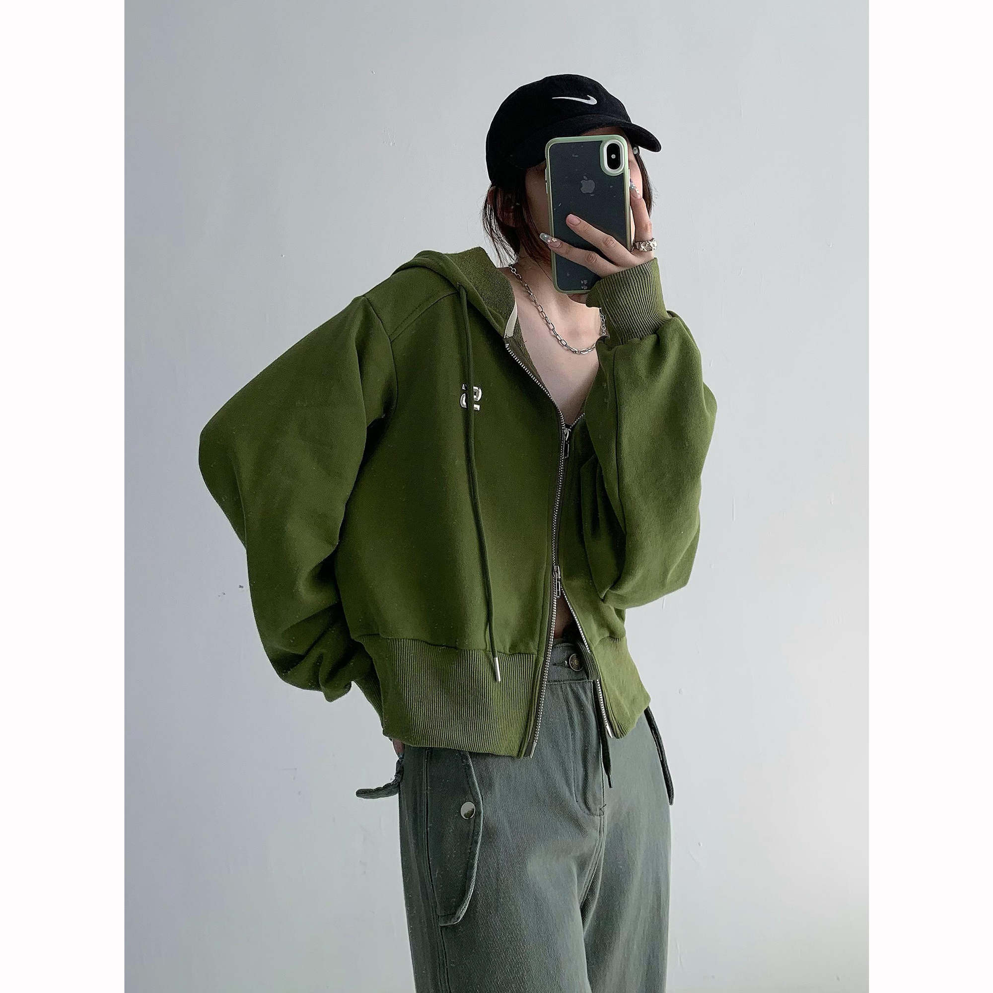 Y2K Women's Jazz Dance Top - Sweet & Spicy Euro-American K-Pop Music Festival Sweatshirt Jacket