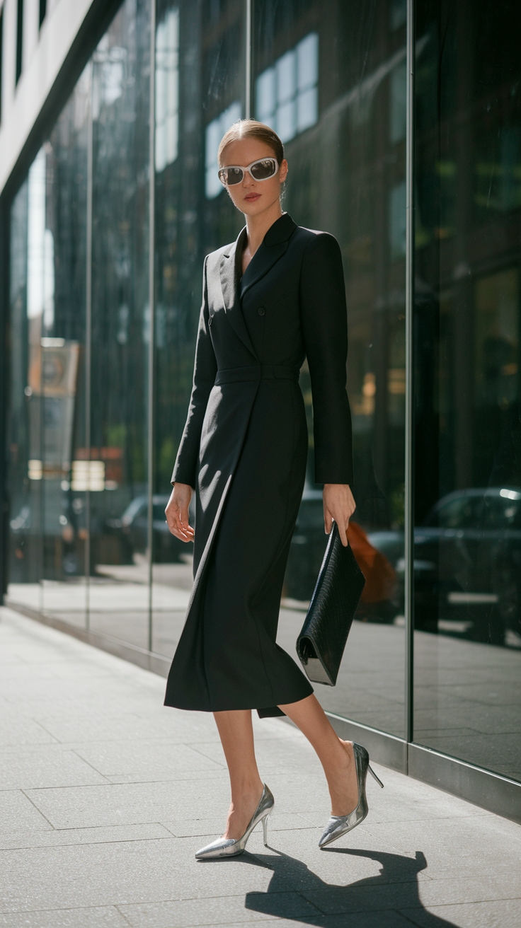 Styling a Metallic Pumps Outfit for Glam Nights outfit idea