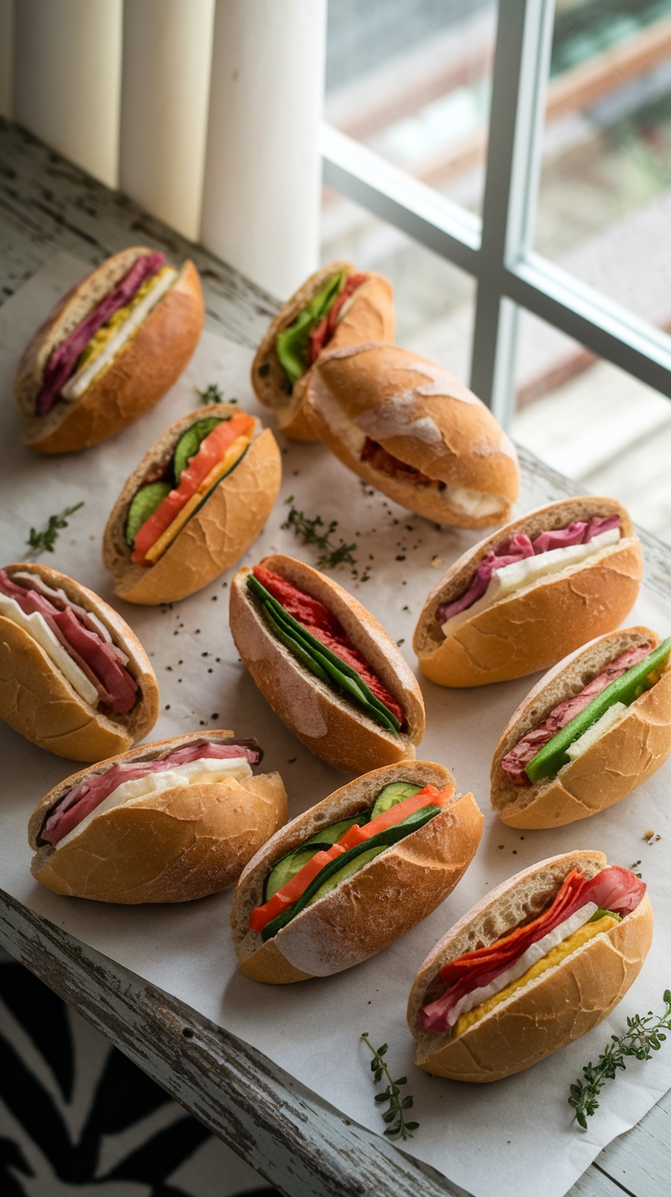Delicious Mini Baguette Sandwiches to Try at Home outfit idea