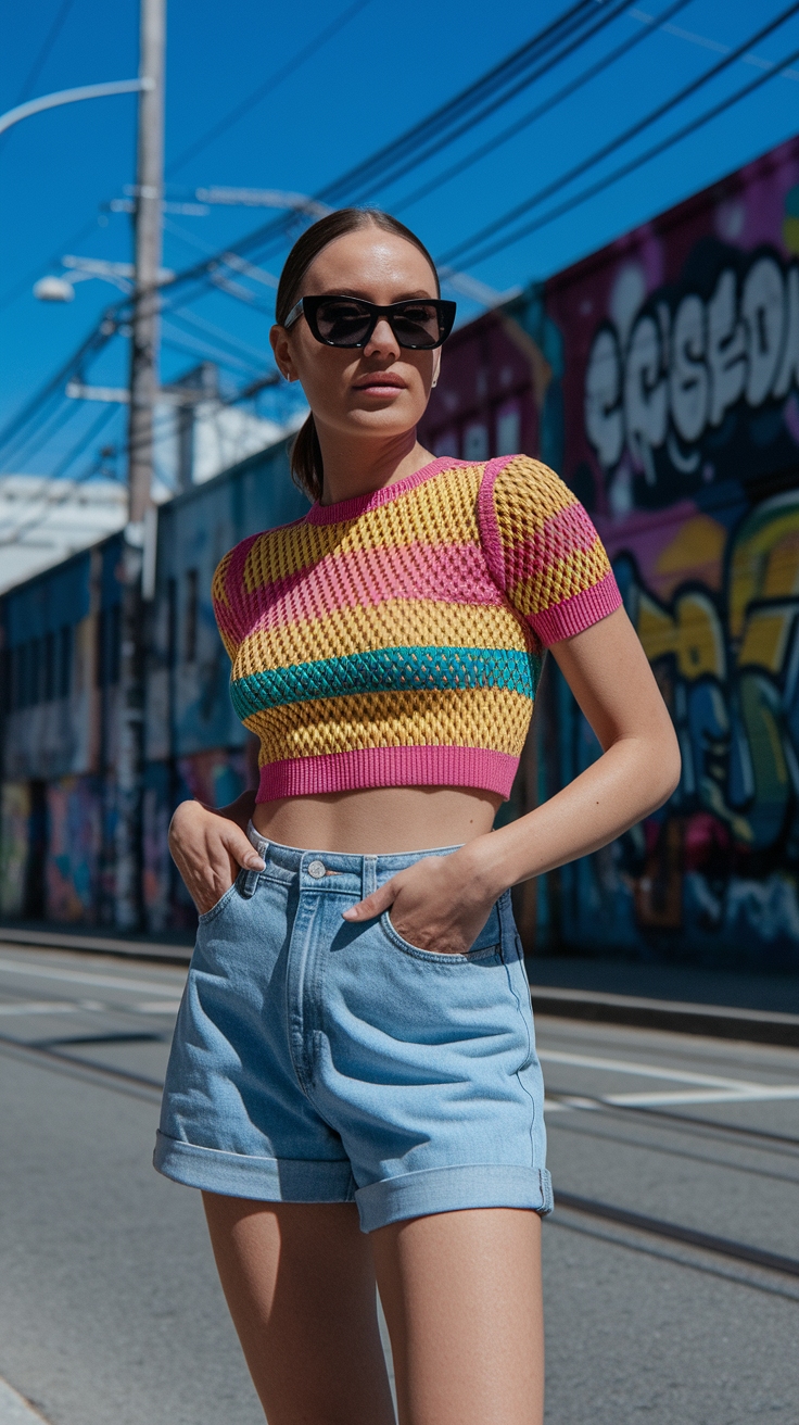 Outfit Inspo Crop Top: Flirty and Fun Fashion outfit idea