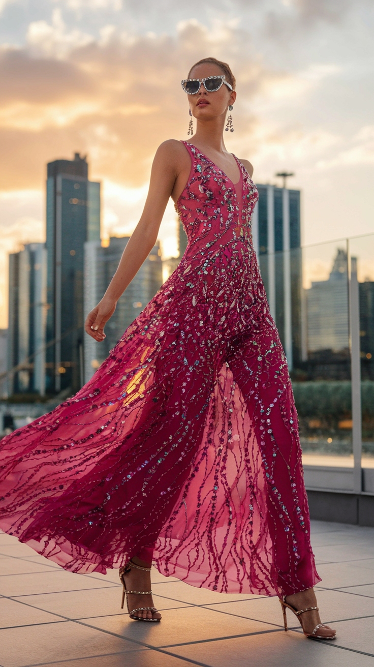 Party Wear Maxi Dresses: Chic Choices for Events outfit idea