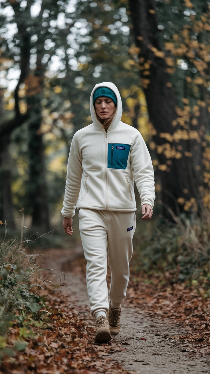 Patagonia Retro X Jacket Outfit for Cozy Adventures outfit idea