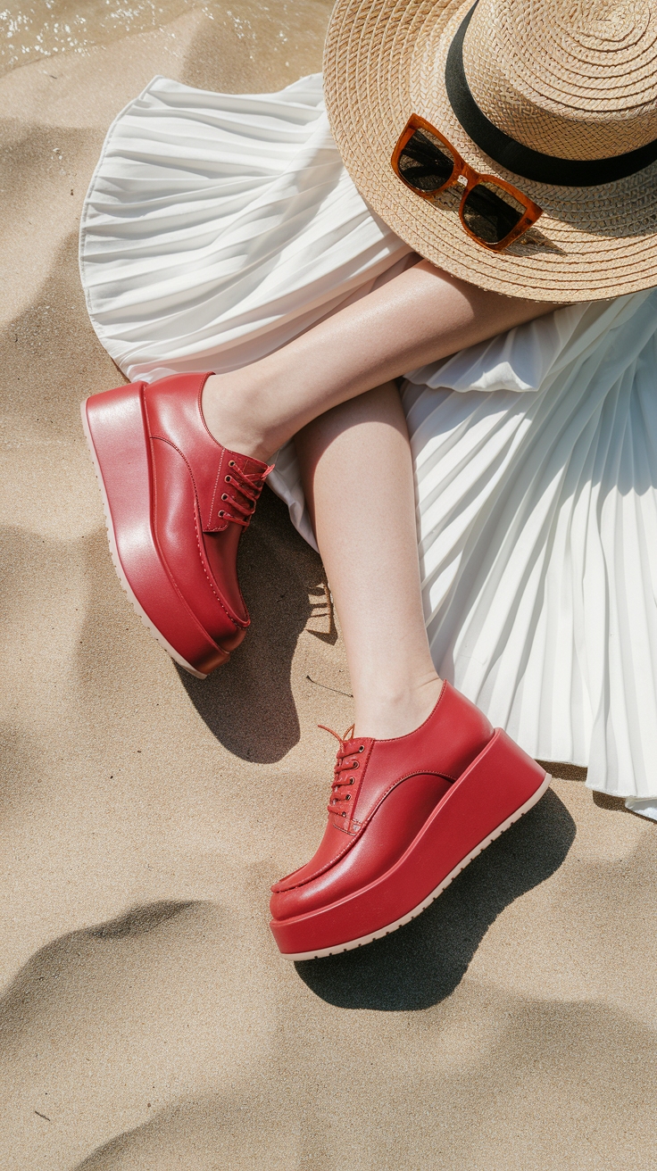 Creative Platform Shoes Outfit Ideas for 2023 outfit idea