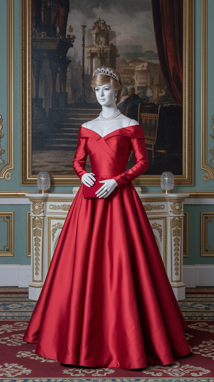 Iconic Princess Diana Red Dress Inspired Outfits outfit idea