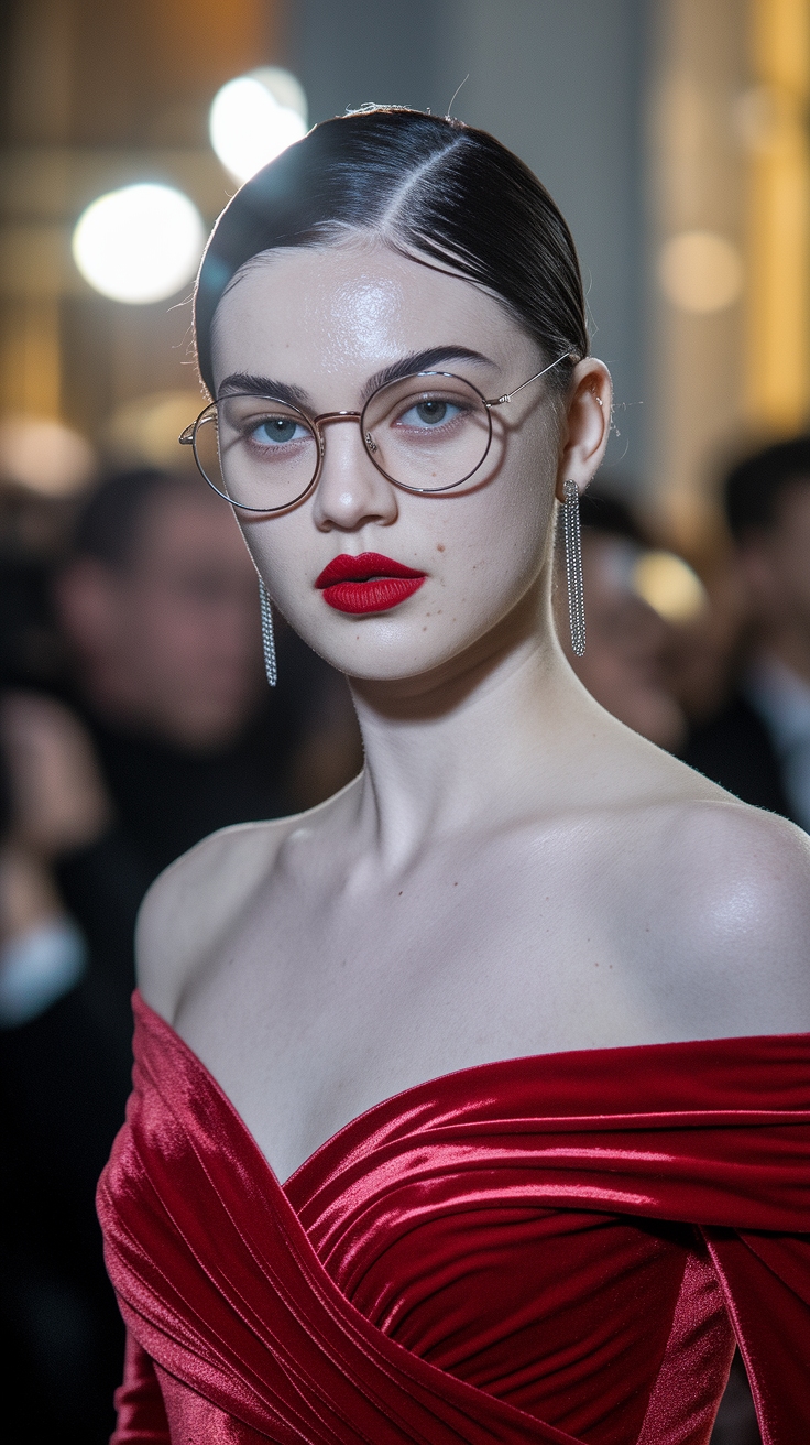 Red Dress Red Lips: Iconic Pairings for Glamour outfit idea