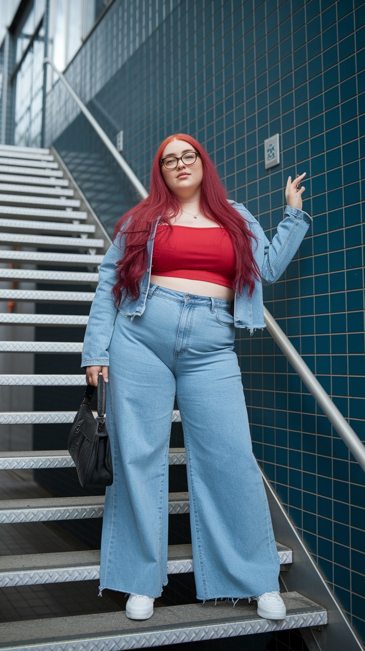 Rocking Red Hair Plus Size: Bold Style Choices outfit idea