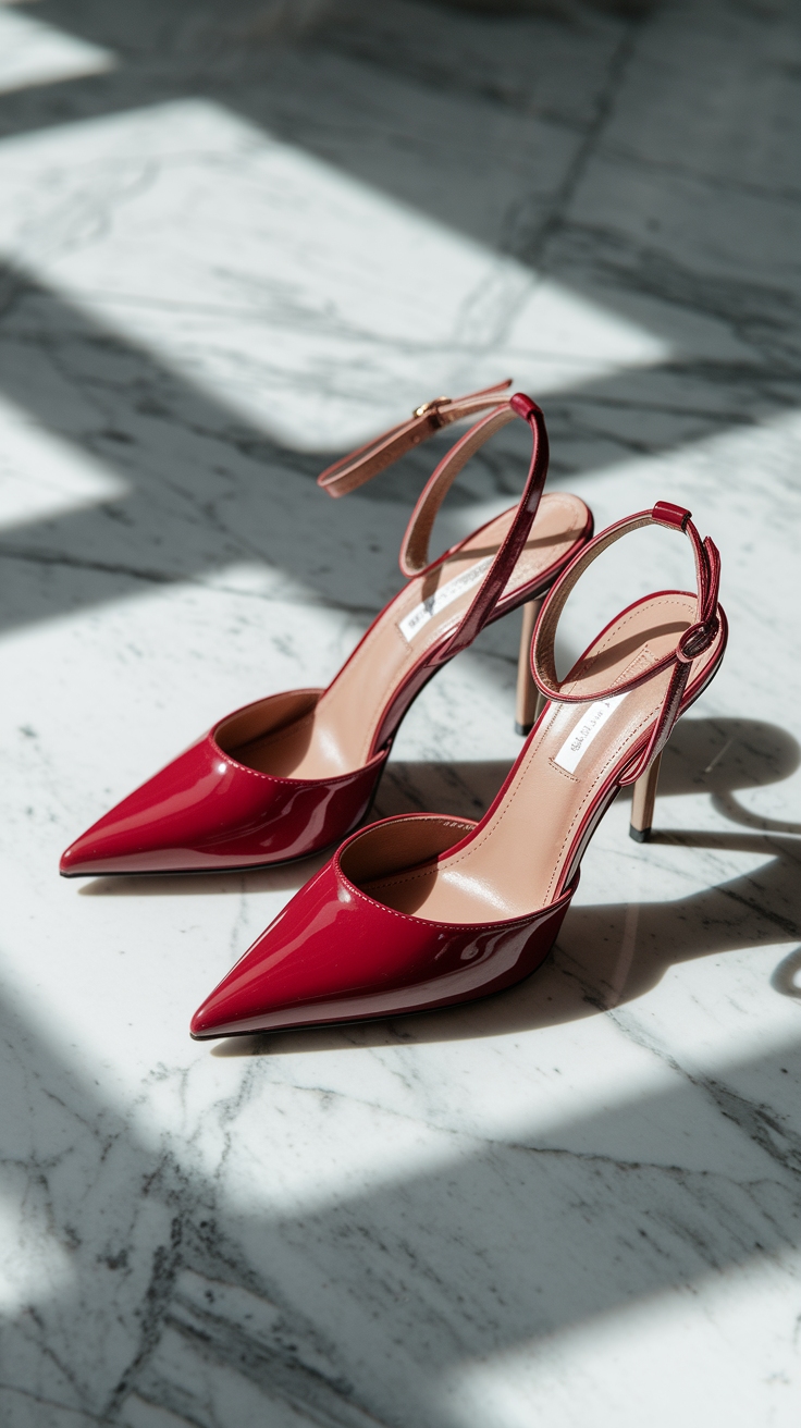 Chic Outfits Featuring Red Heels for Every Event outfit idea