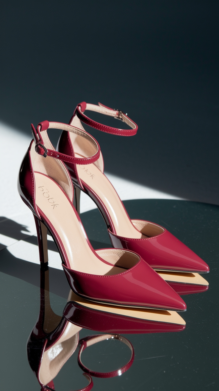 Elevate Your Look with Stunning Red Stilettos outfit idea