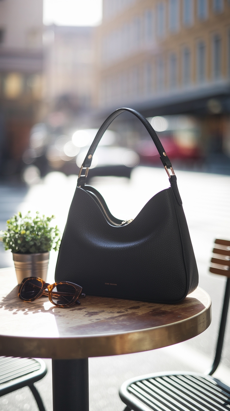 Chic and Versatile Shoulder Bag Black for Every Outfit outfit idea
