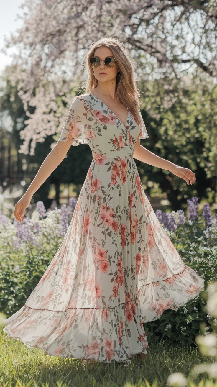 Spring Maxi Dresses: Elevate Your Wardrobe This Season outfit idea
