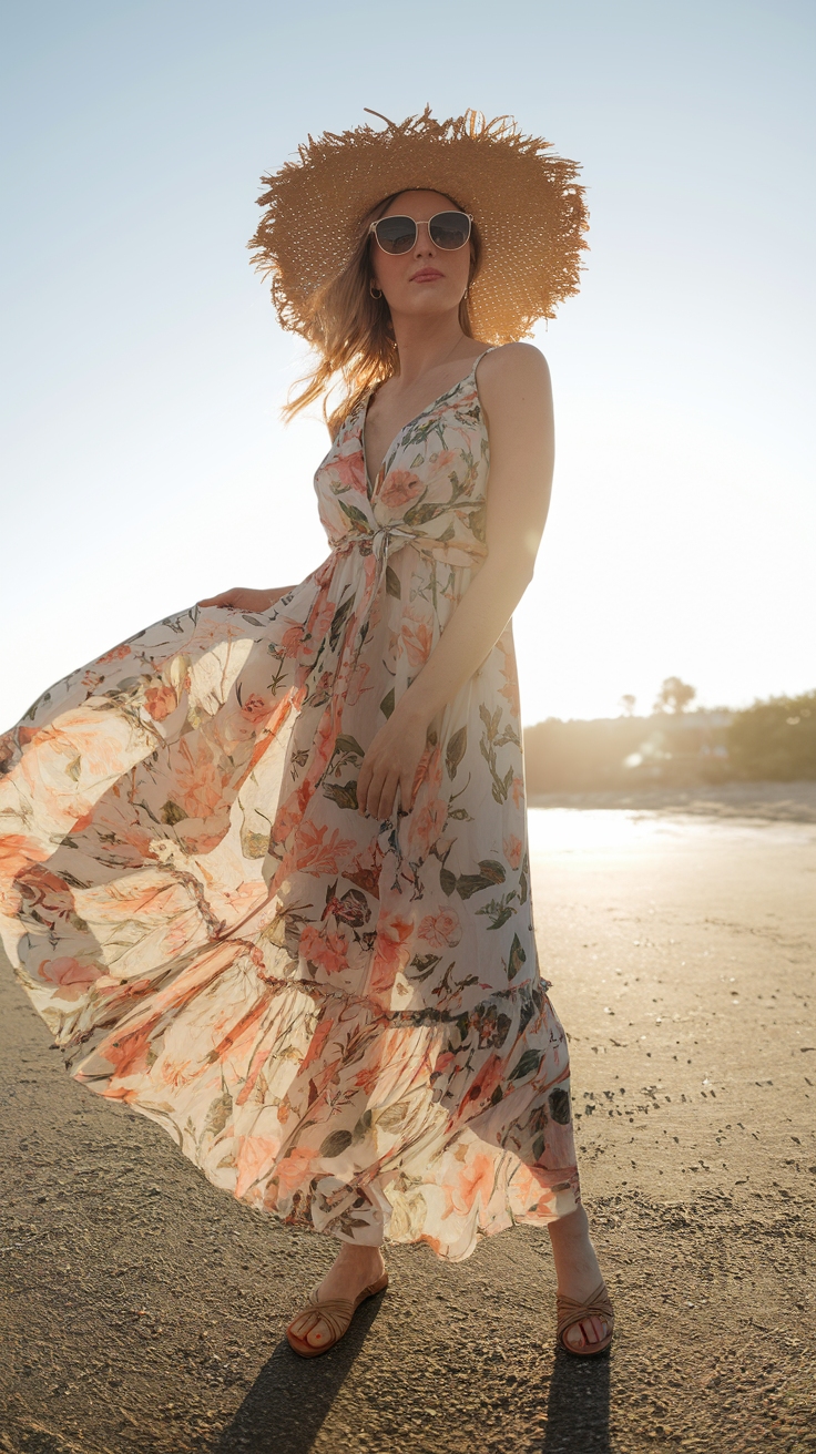 Chic Ways for Styling Maxi Dresses This Season outfit idea