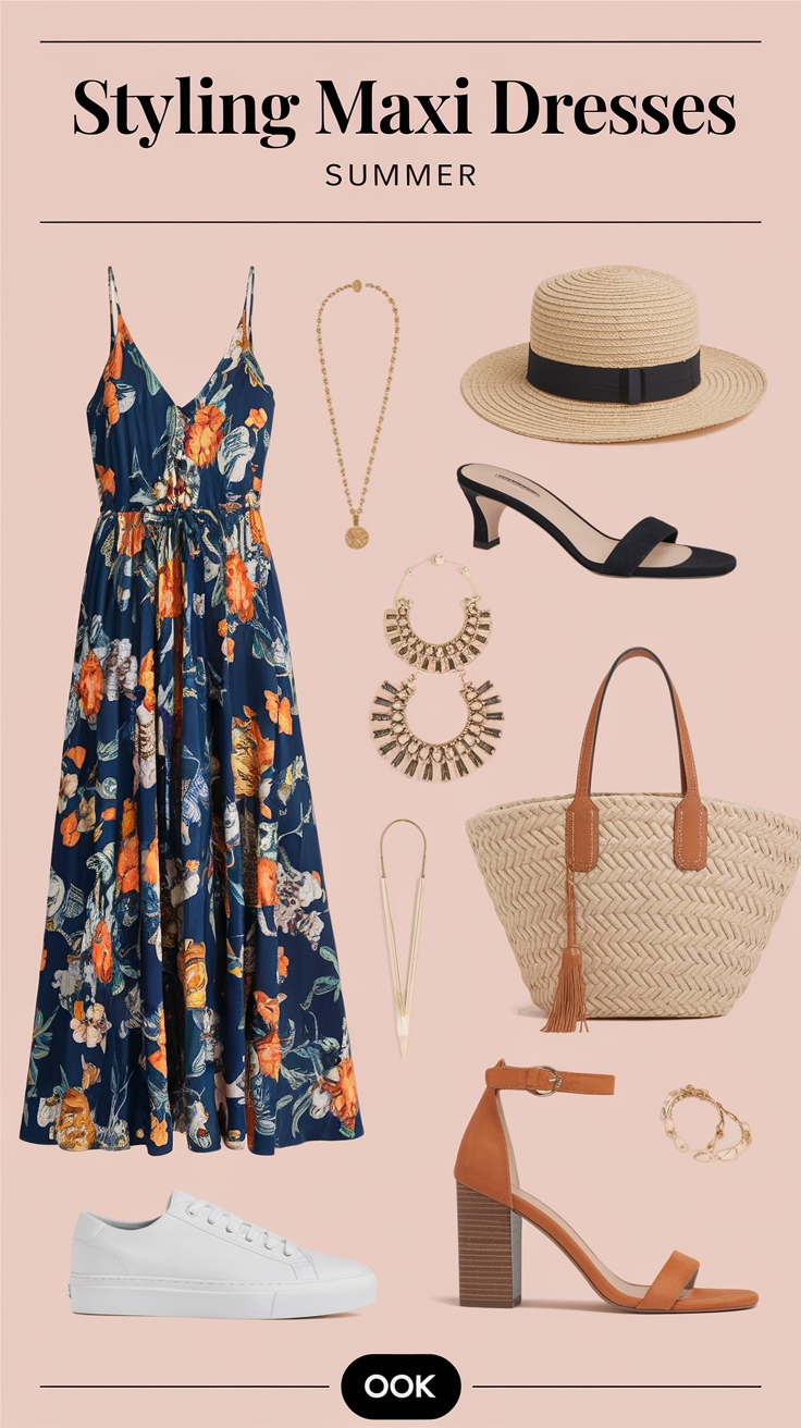 Summer Vibes: Styling Maxi Dresses for Warm Days outfit idea