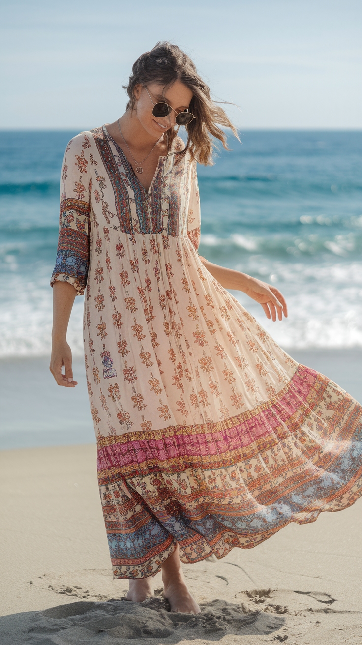 Summer Maxi Dress Boho: Embrace the Free Spirit Vibe outfit idea